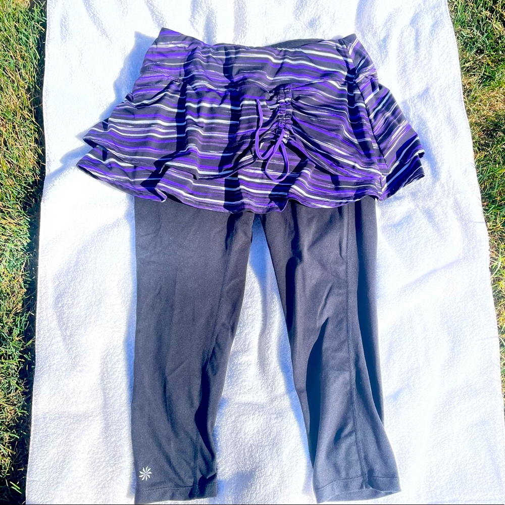 NWOT Athleta Skirted Leggings